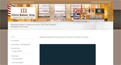 Desktop Screenshot of chrisbebel.com